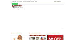 Desktop Screenshot of dogteethcleaningaz.com